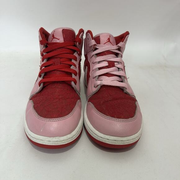 Nike Jordan 1 Mid Retro Premium GS “Valentine's Day” - Picture 2 of 11